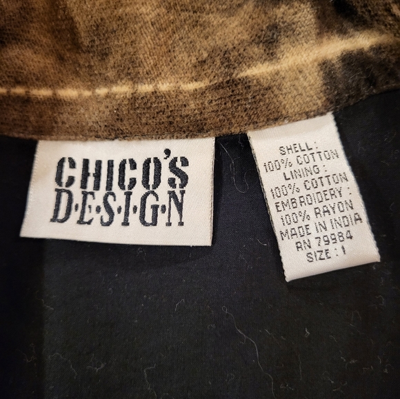 Vintage Chico's Design Safari Shacket - Picture 5 of 6